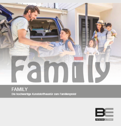 Haustüraktion family- BE Bauelemente GmbH