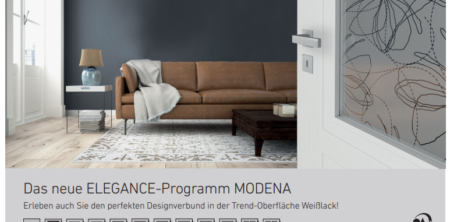 Tür+Beschlag, ELEGANCE-Serie MODENA