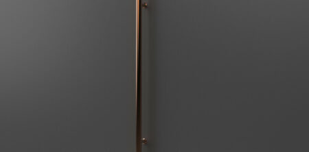 Pirnar-alu-eingangstuer-aussengriff-bronze-effekt-rund