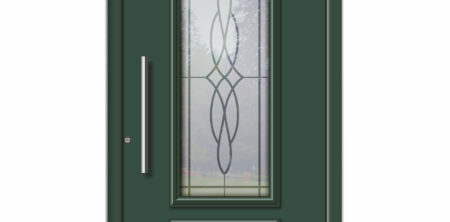 Pirnar-alu-eingangstuer-optimum-carbon-core-7190-gruen-glas-mit-motiv-1