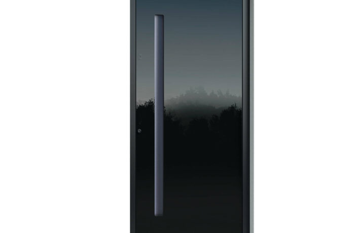 Pirnar-alu-eingangstuer-optimum-carbon-core-7510-esg-glas-night-sky-gloss