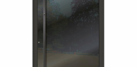 Pirnar-alu-eingangstuer-optimum-carbon-core-7510-esg-glas-night-sky-gloss-eckig-nero-aussengriff-1