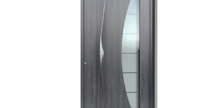 Pirnar-alu-eingangstuer-premium-6019-holz-dekor-altholz-dunkel-eleganter-aussengriff-9619-glas-mit-motiv