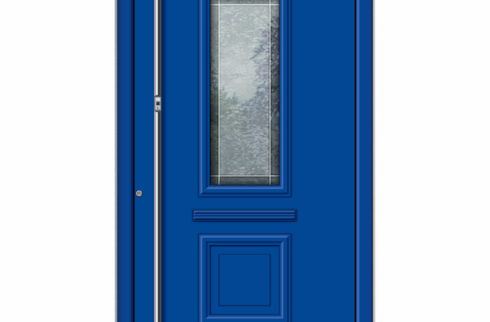 Pirnar-alu-eingangstuer-premium-classico-3340-blau-bleiverglasung-mit-motiv-1