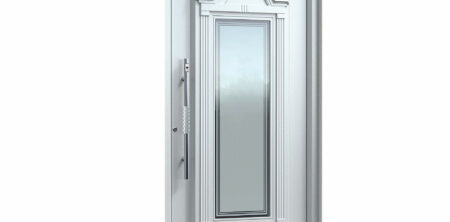 Pirnar-alu-eingangstuer-ultimum-multilevel-519-satinato-glas-crystalux